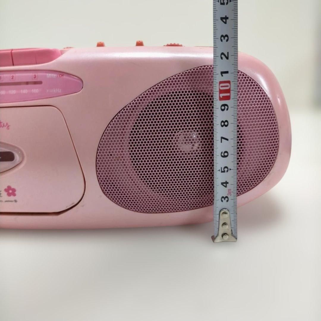 ハローキティ RM-120KT ピンク ラジカセ AM/FM ラジオ受信確認済