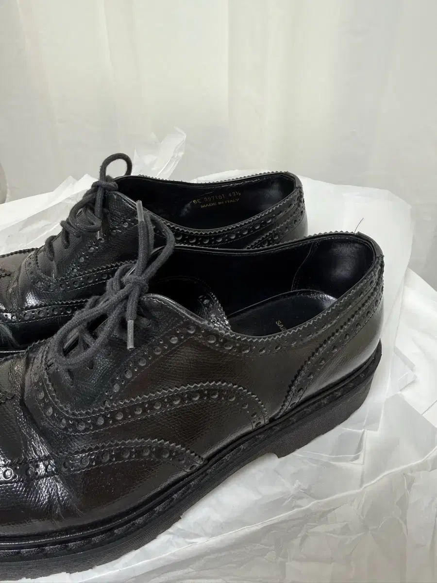 Saint Laurent サンローラン 15FW ウイングチップ ダービーシューズ