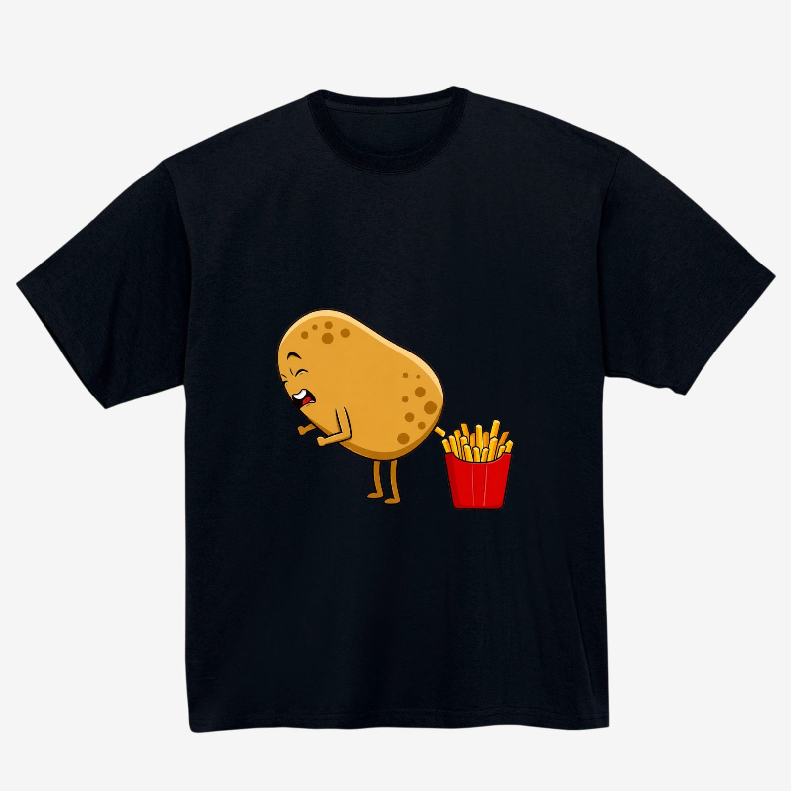 ポテトとポテトフライ Tシャツ おもしろ 半袖 メンズ レディース ユニ