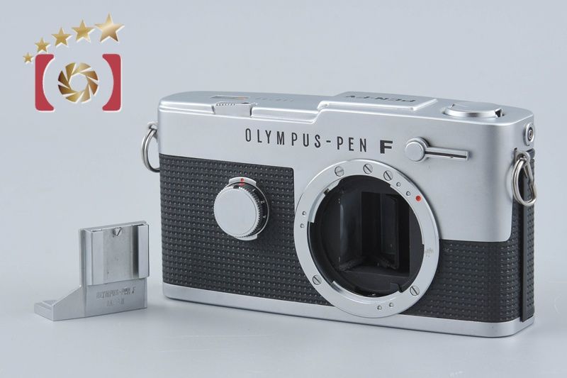 【中古】OLYMPUS オリンパス PEN FV シルバー フィルム一眼レフカメラ