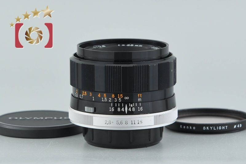 M42マウント OLYMPUS G.zuiko Auto-W 35㎜ F2.8 中古】OLYMPUS オリンパス G.ZUIKO AUTO-W 35mm f/2.8 M42マウント