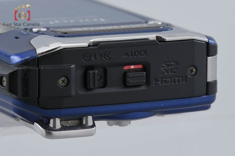 【動作品】OLYMPUS TOUGH TG-820 防水　防塵　ブルー 中古】OLYMPUS オリンパス TOUGH TG-820 ブルー 防水デジタルカメラ