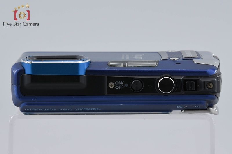 中古】OLYMPUS オリンパス TOUGH TG-820 ブルー 防水デジタルカメラ
