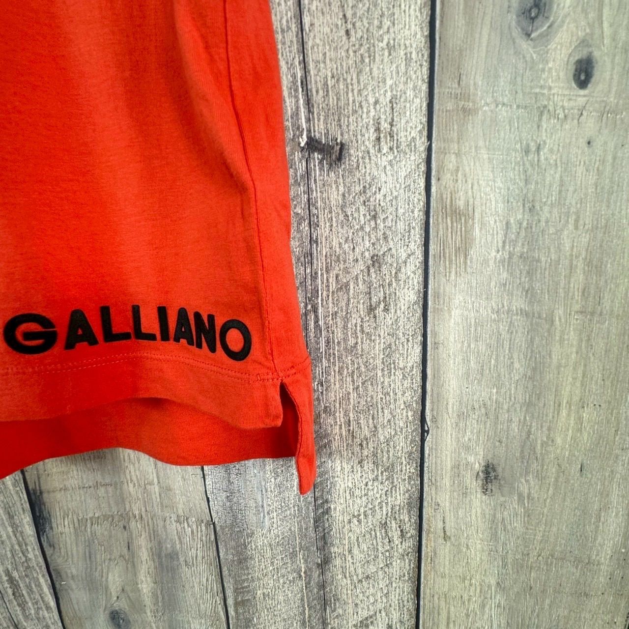 JOHN GALLIANO PARIS ジョンガリアーノ ワッペン 半袖 Tシャツ TEE 