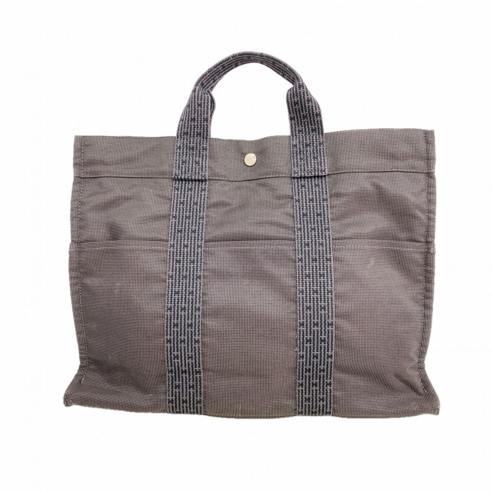 エルメス(Hermes) エルメス トートバッグ エールラインMM キャンバス