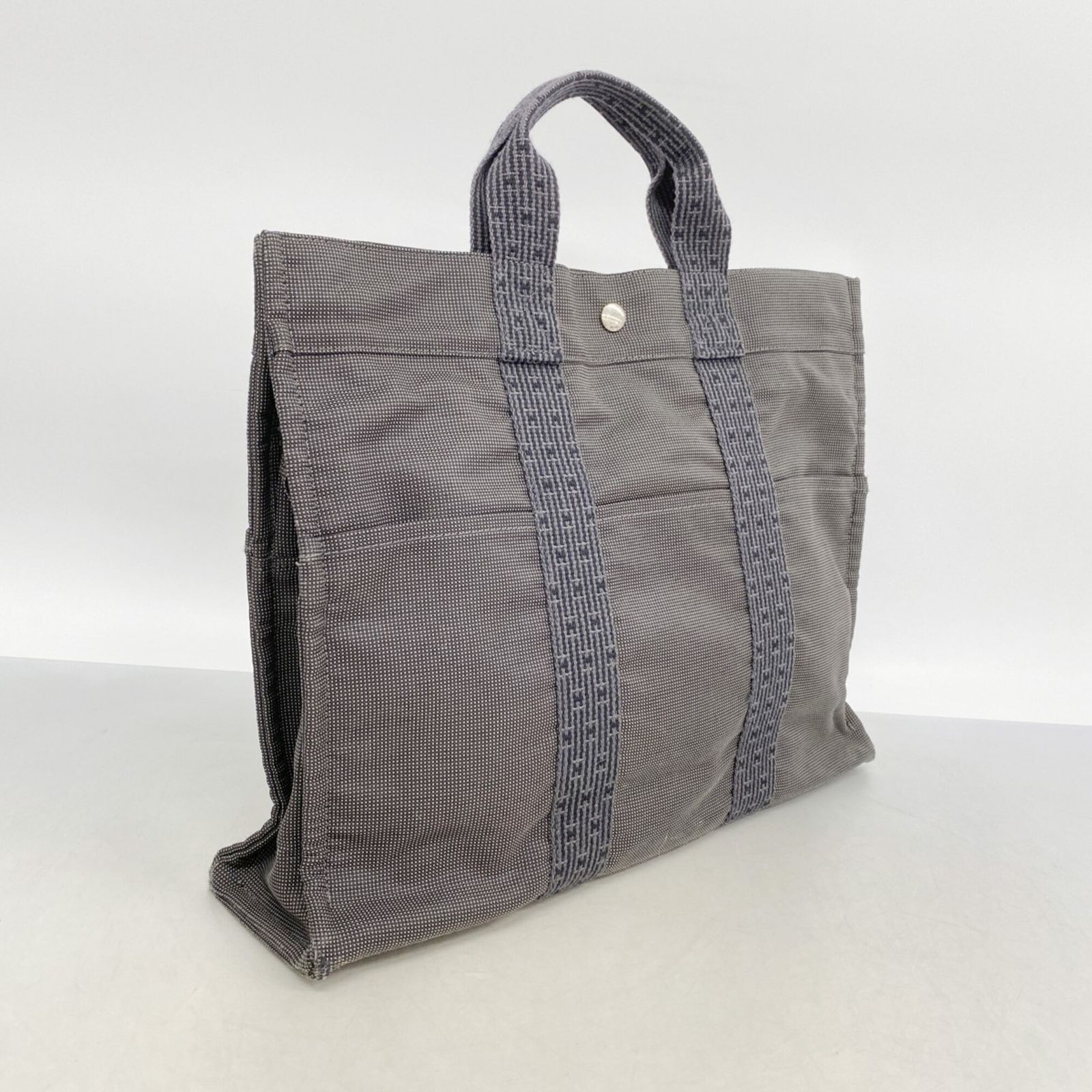エルメス(Hermes) エルメス トートバッグ エールラインMM キャンバス