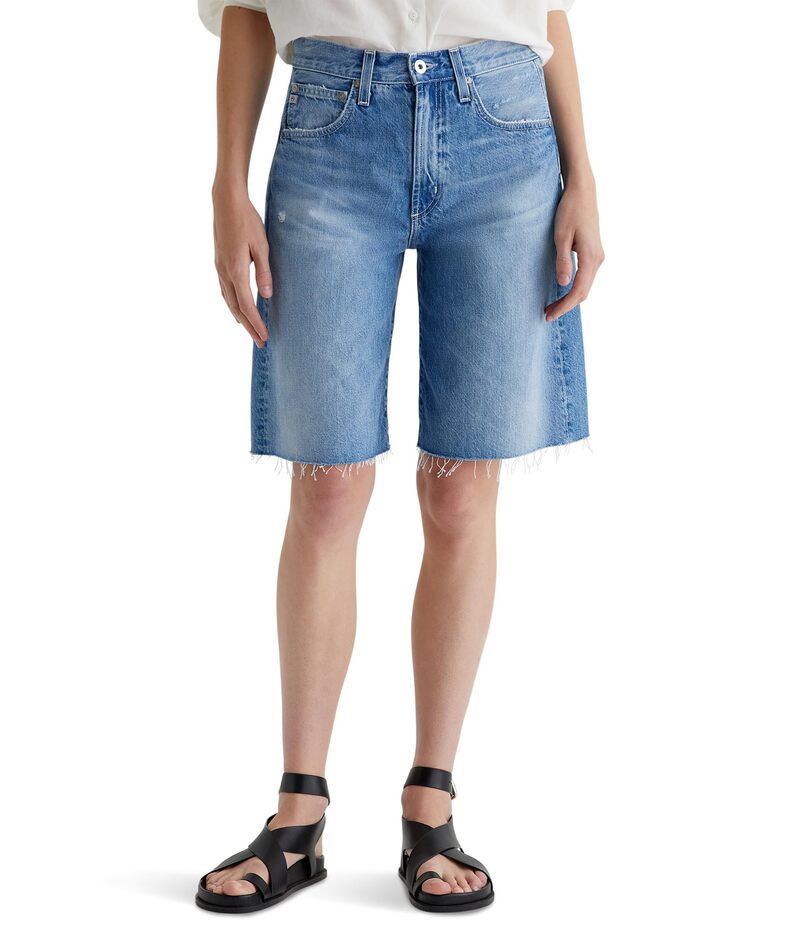 エージージーンズ レディース ボトムス ハーフパンツ・ショーツ ショートパンツ AG Jeans Hattie High Rise Barrel Shorts 17 Years Divergent