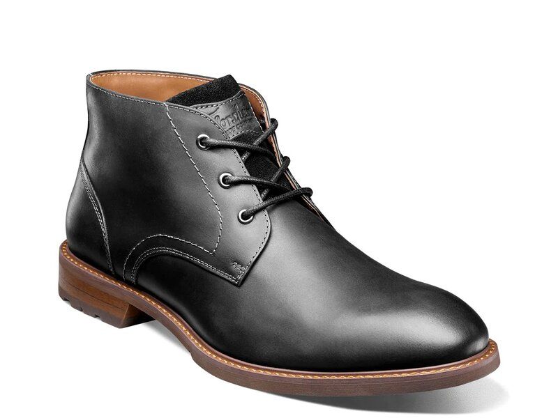 フローシャイム メンズ シューズ ブーツ・レインブーツ Florsheim Lodge Chukka Boot Black ブラック