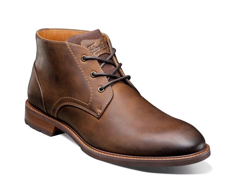 フローシャイム メンズ シューズ ブーツ・レインブーツ Florsheim Lodge Chukka Boot Dark Brown ブラウン