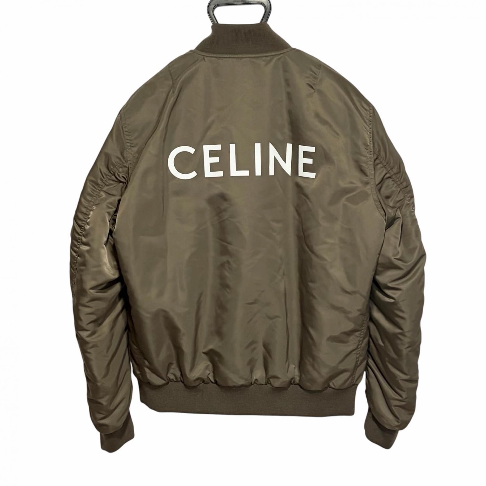CELINE/46 /ブラウン /ボンバージャケット /型番2W426396E - メルカリ