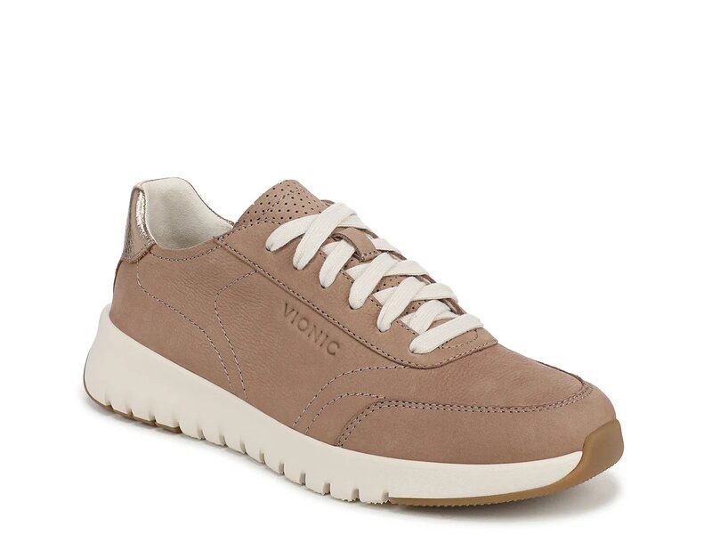 バイオニック レディース シューズ スニーカー プラットフォーム Vionic Uptown Platform Sneaker Dark Brown ブラウン