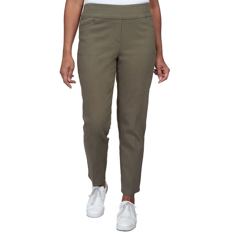 アルフレッド ダナー レディース ボトムス デニムパンツ Womens Alfredunner Super Stretch PullOn StraightLeg Denim Pants Olive オ