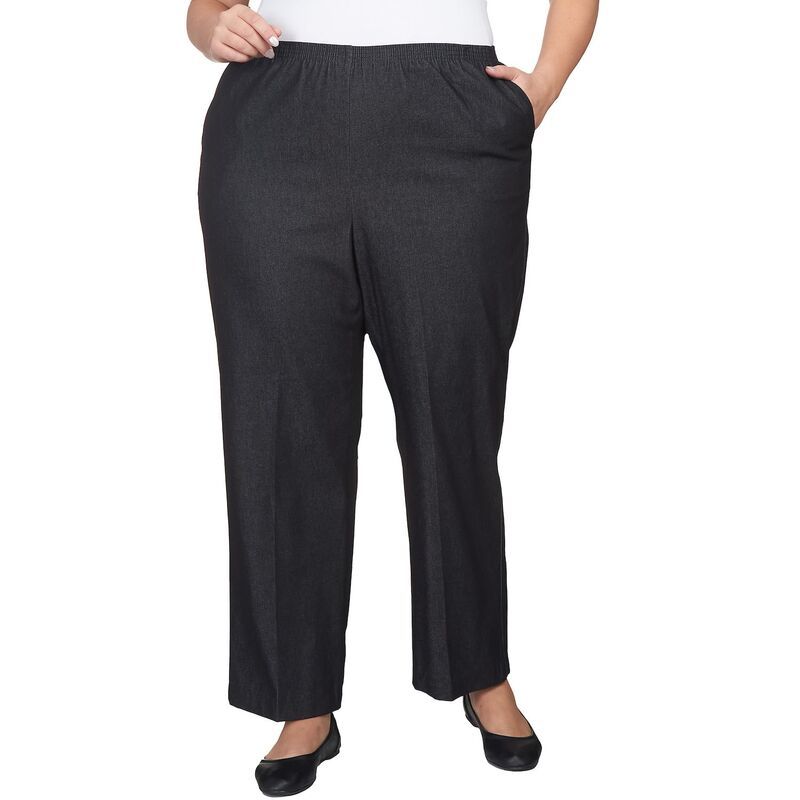 アルフレッド ダナー レディース ボトムス カジュアルパンツ プラスサイズ デニム Plusize Short Alfredunner Proportionedenim Pants Black Den