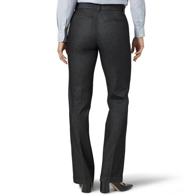 リー レディース ボトムス カジュアルパンツ Womens Lee Flex Motion Trouser Pants Carbon Rinse