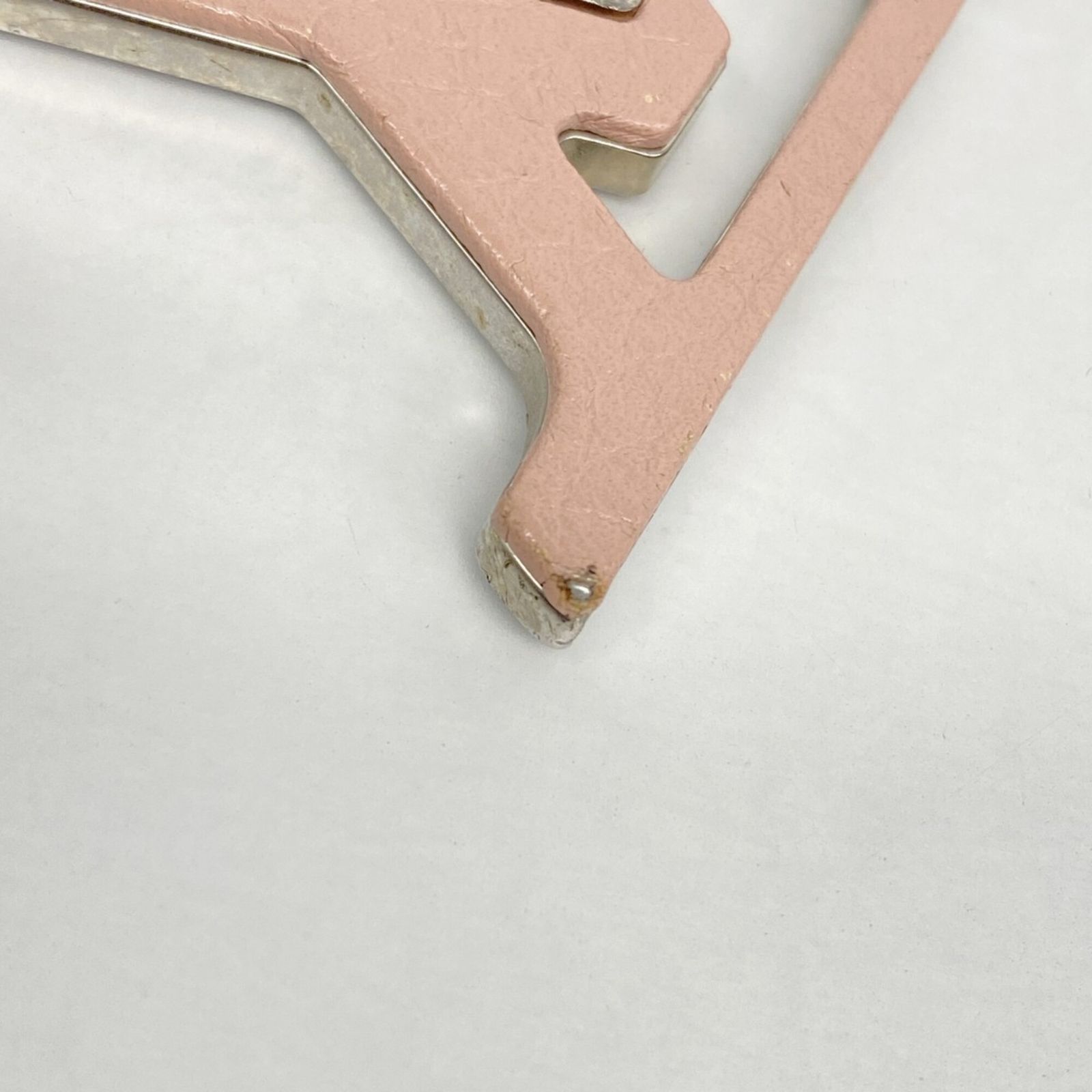ルイヴィトン ポルト クレ LVカプシーヌ キーホルダー ピンク シルバー ルイ・ヴィトン(Louis Vuitton) ルイ・ヴィトン キーホルダー