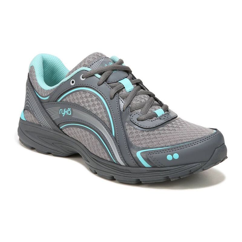ライカ レディース シューズ スニーカー Ryka Sky Walk Womens Walking Sneakers Gray Aqua グレー