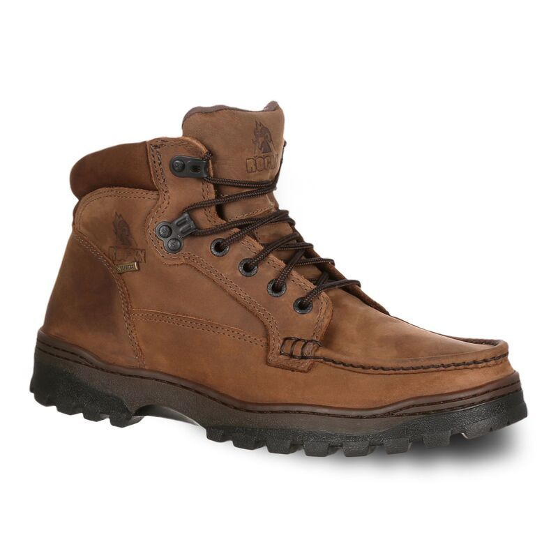 ロッキー メンズ シューズ ブーツ・レインブーツ Rocky Outback Mens Waterproof Hunting Boots Light Brown ブラウン