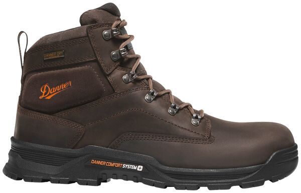 ダナー メンズ シューズ ブーツ・レインブーツ Danner Mens Crafter 20 6 Composite Toe Work Boots Brown ブラウン
