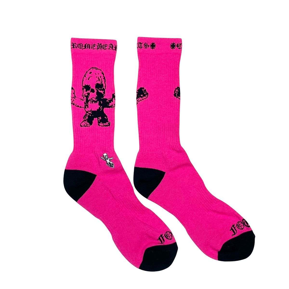 中古】 CHROME HEARTS クロムハーツ FOTI HARRIS TEETER SOCKS