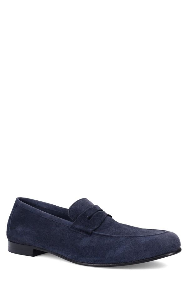 ロンホワイト メンズ シューズ ローファー Ron White Kenneth Wateresistant Loafer Navy ネイビー