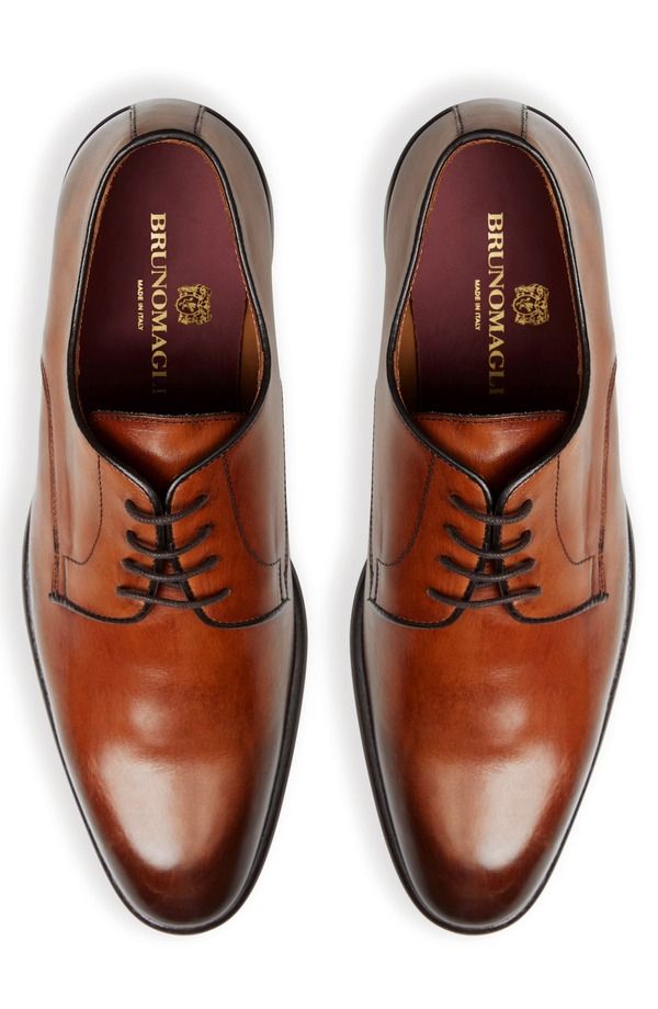 ブルーノマグリ メンズ シューズ ダービー Bruno Magli Salerno Derby Cognac