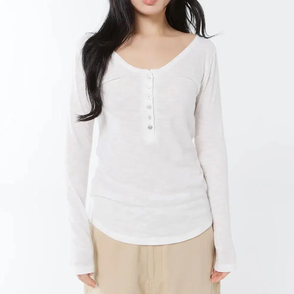 コロシンス Shell Button Top White(新商品)