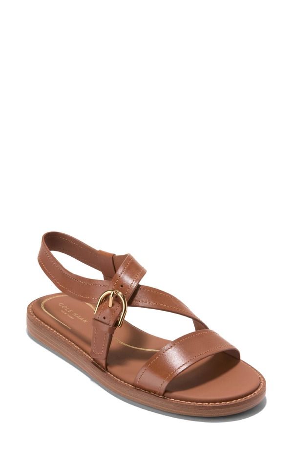 コールハーン レディース シューズ サンダル Cole Haan Kami Slingback Sandal British Tan Leather タン