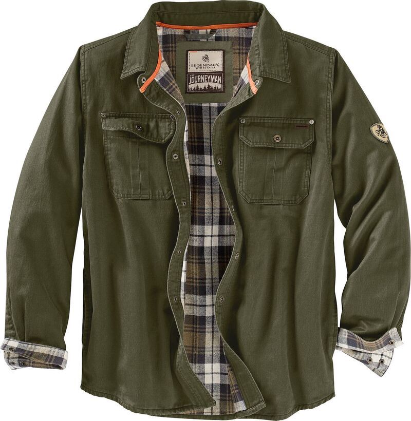 レジェンダリーホワイトテイルズ レディース アウター ジャケット・ブルゾン シャツ Mens Legendary Whitetails Journeyman Flannelined Shirt Jac