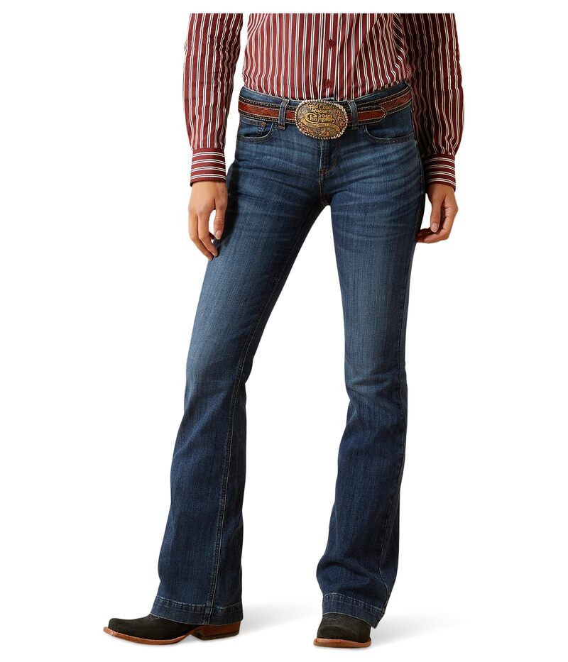 アリアト レディース ボトムス デニムパンツ ジーンズ Ariat Perfect Rise Bessie Slim Trouser Jeans Irvine