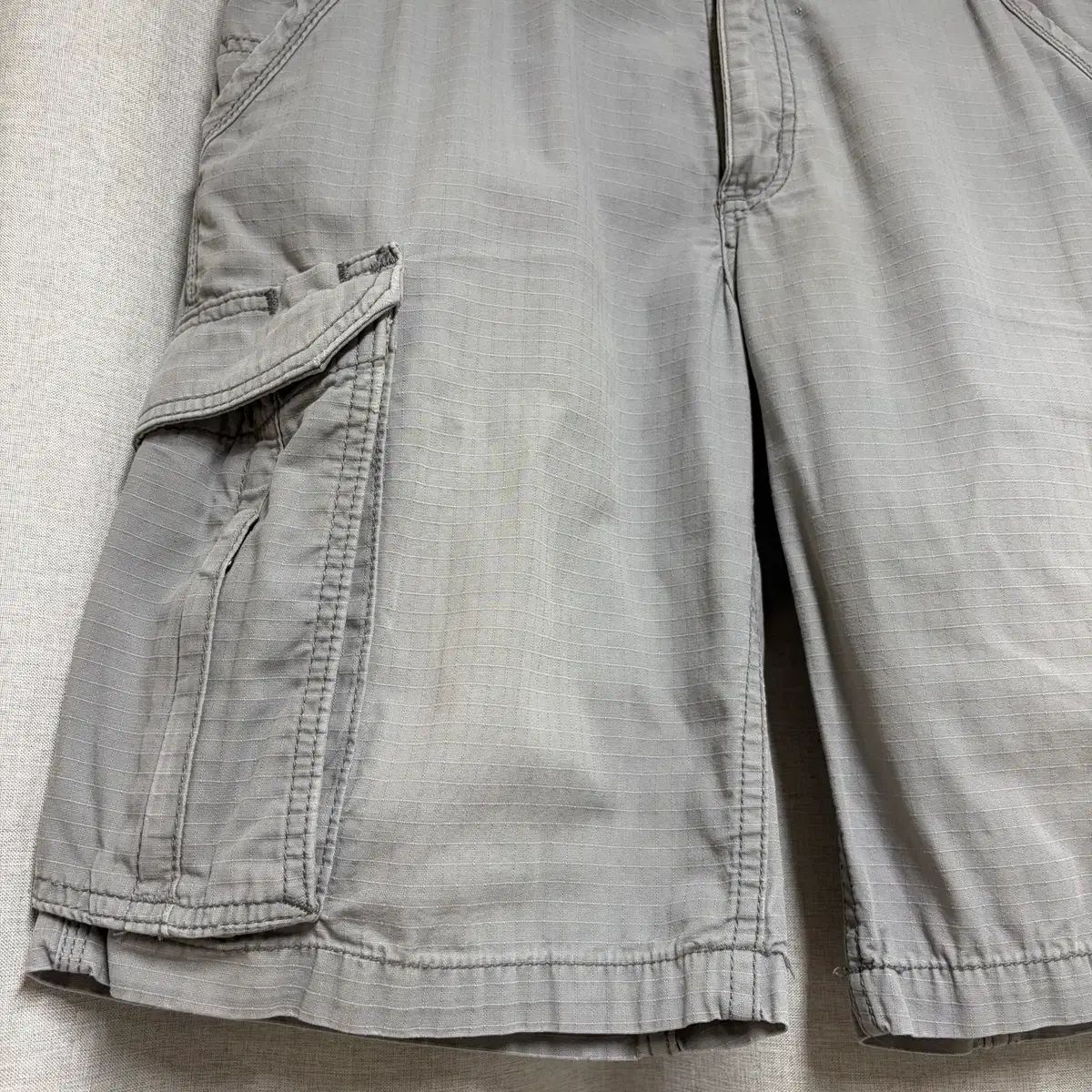 Carhartt カーハート リラックスフィット リップストップ カーゴ ハーフパンツ グレー W32