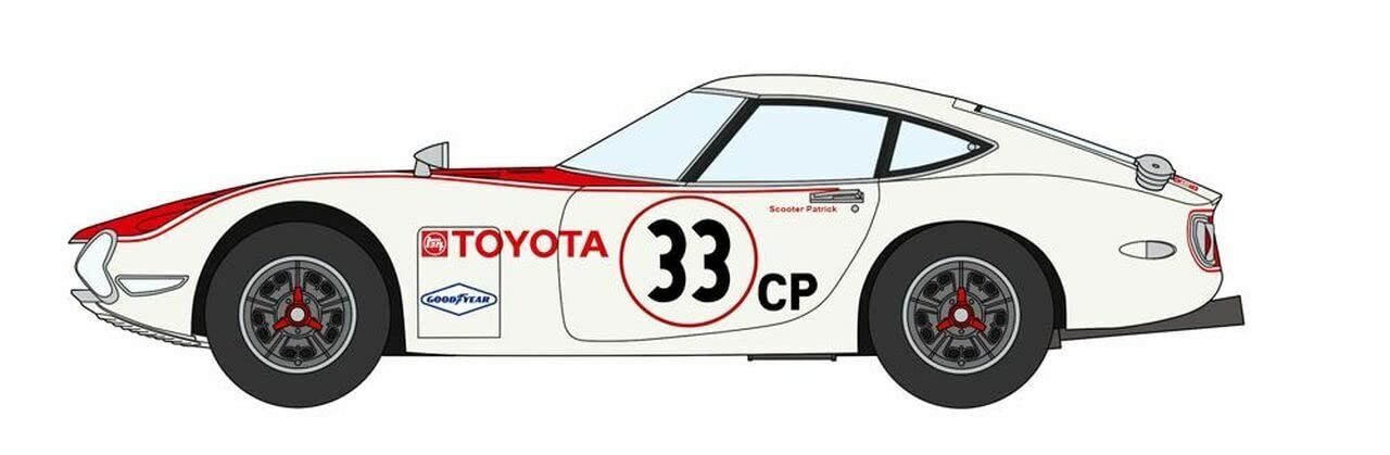 ハセガワ 1/24 トヨタ 2000GT 1968 SCCA スポーツカーレース プラモデル 20520