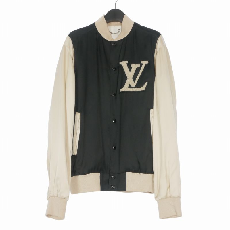 ルイヴィトン LOUIS VUITTON レーヨンシルク スタジアムジャケット