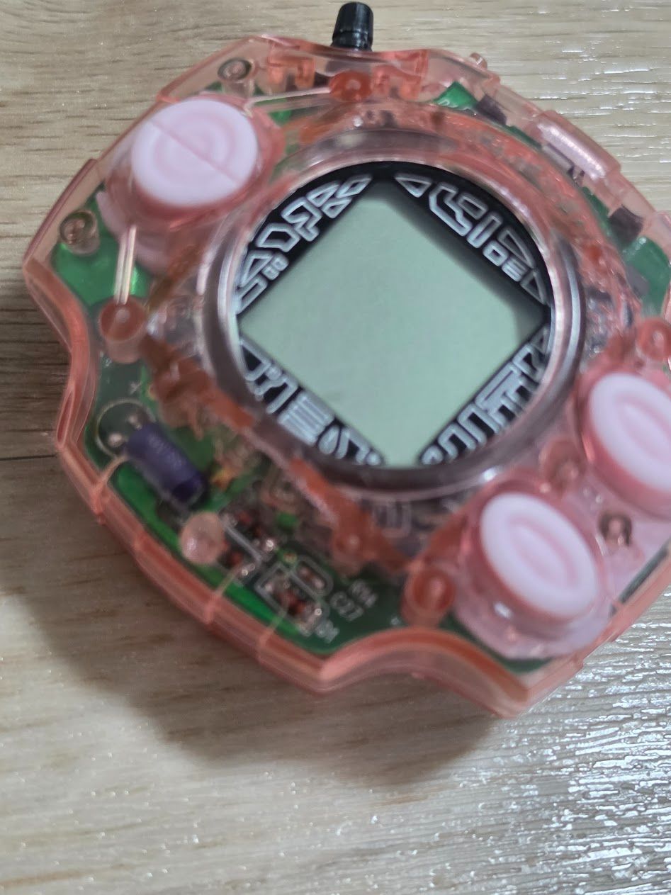 デジモンアドベンチャー　デジヴァイス　クリアピンク デジモンアドベンチャー」デジヴァイス ヒカリカラー クリアピンク