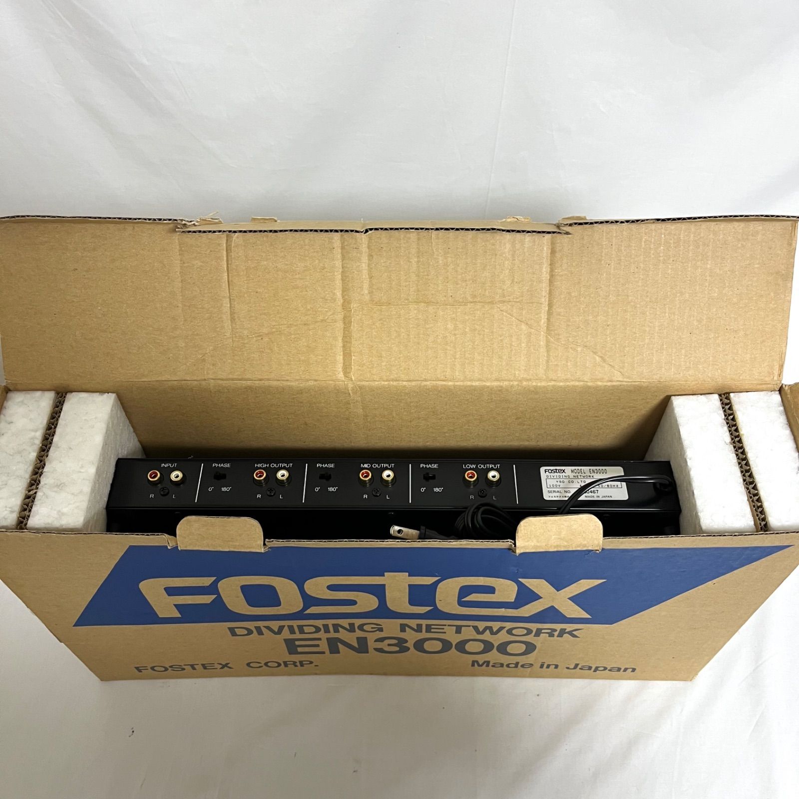 希少☆美品】 FOSTEX フォステクス model EN3000 DIVIDING NETWORK