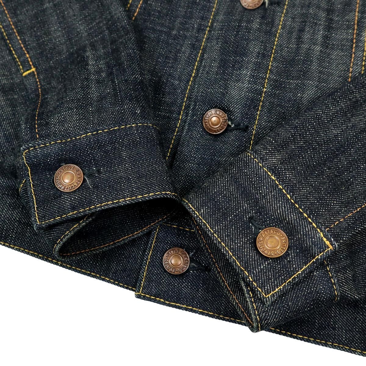 B3877】【新品同様】【日本製】EVISU エヴィス デニムジャケット G