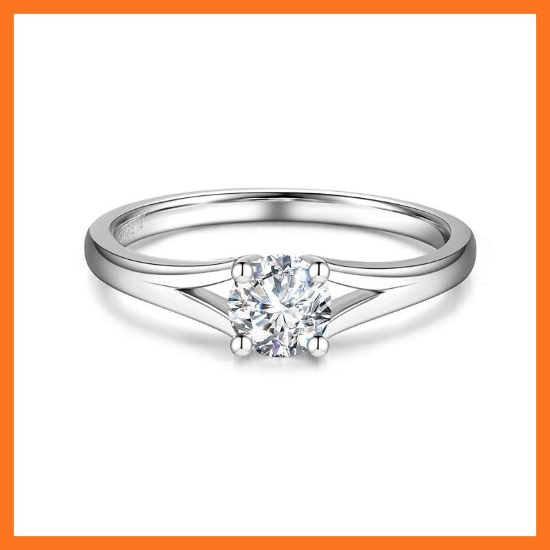 【新品】 [FANCIME] 0.5カラット ダイヤモンド リング レディース ラボグロウンダイヤ 1石 0.507ct 直径5.2mm (DEF/VS) プロポーズ 指輪 ソリティア リング 定番 シルバー 地金 結婚指輪 婚約 誕生日 記念日 クリスマス