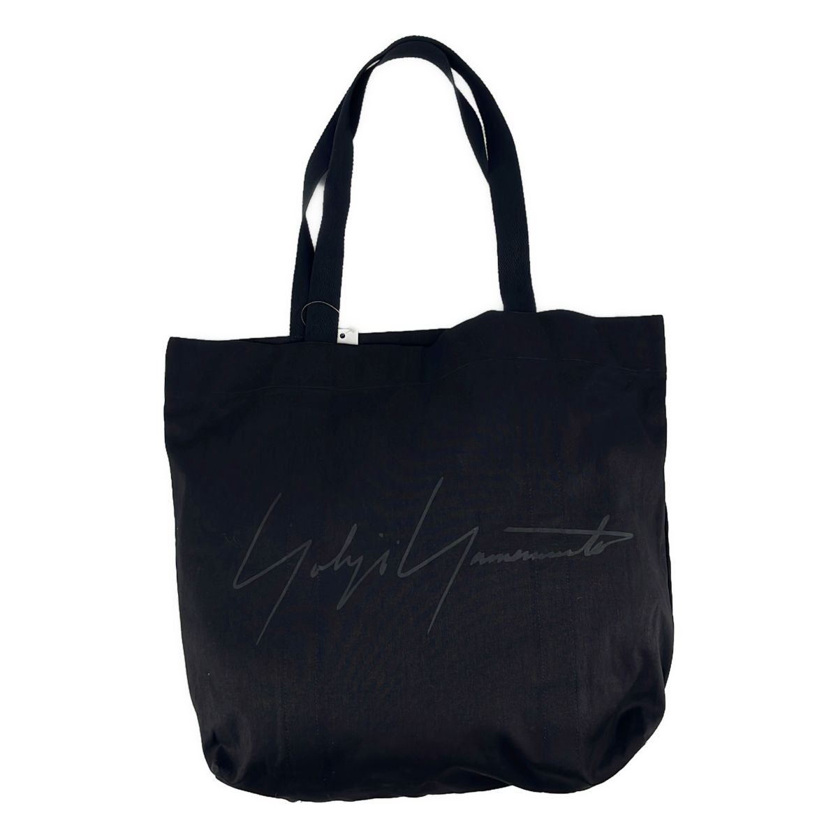 美品】 YOHJI YAMAMOTO / ヨウジヤマモト | ロゴプリント キャンバス