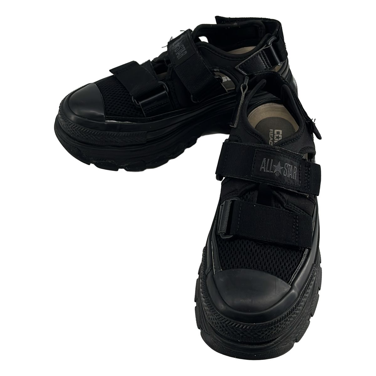 CONVERSE コンバース ALL STAR R TREKWAVE SANDAL OX オールスター R トレックウェーブ サンダル 24 5 ブラック レディース - メルカリ