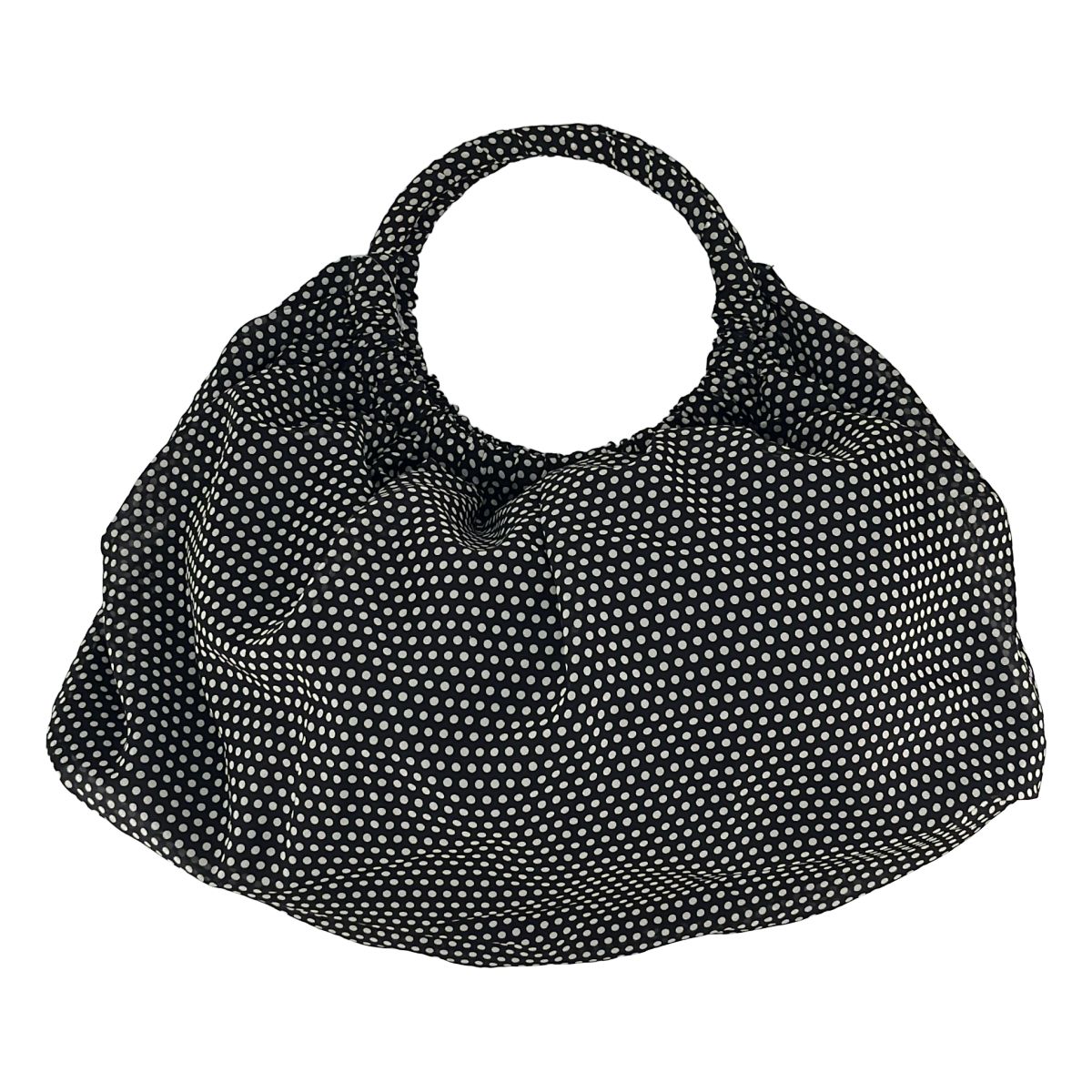 JUNYA WATANABE COMME des GARCONS / ジュンヤワタナベ | ドット ハンドバッグ | ブラック | レディース