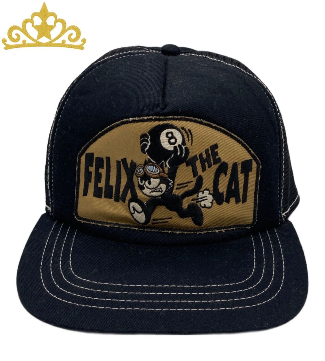 トイズマッコイ TOYS McCOY FELIX THE CAT 8 BALL TOYS MCCOY MESH CAP FELIX THE CAT 8 BALL メンズ トイズマッコイ