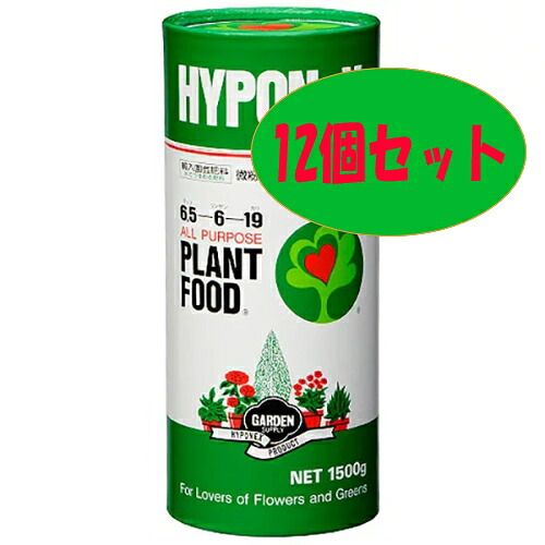 ハイポネックス　微粉ﾊｲﾎﾟﾈｯｸｽ 　1500g　12個セット