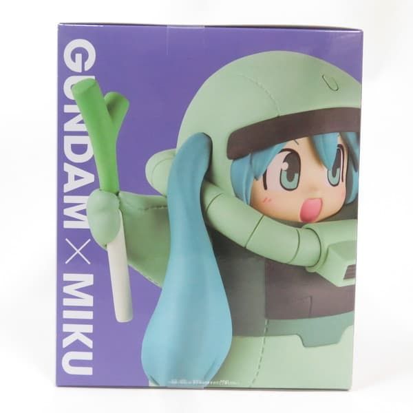 中古 未開封品 ガンダム45周年×初音ミク ザクぐるみ 初音ミクVer