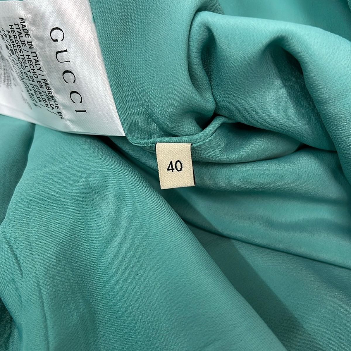 GUCCI(グッチ) ワンピース サイズ40 M レディース美品 - 633275 ライト