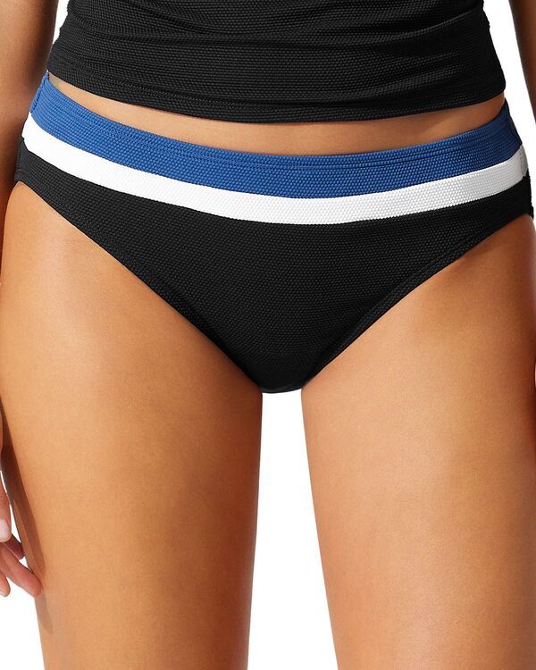 トッミーバハマ レディース 水着 ボトムスのみ Tommy Bahama Island Cays Color Block Hipster Bikini Bottom Indigo Tide インディゴ 15,606円