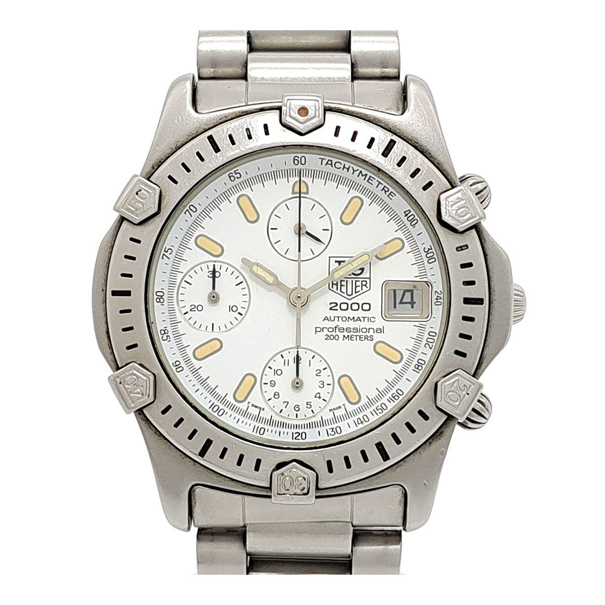 タグホイヤー 2000プロフェッショナル 169.806 自動巻き ステンレススティール メンズ TAG HEUER【中古】 【時計】