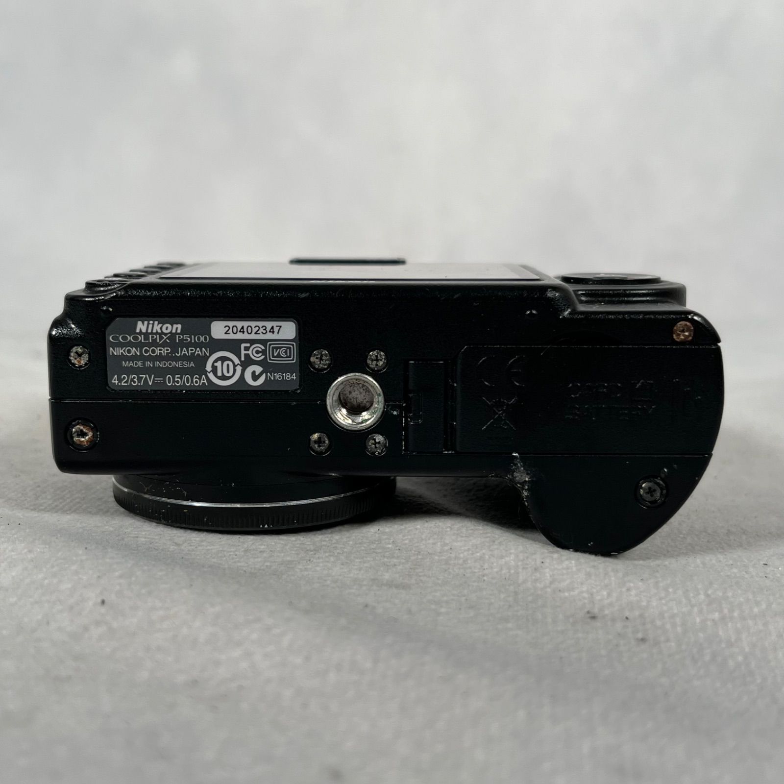 管2606-518】NIKON ニコン COOLPIX P5100 ブラック コンパクトデジタル