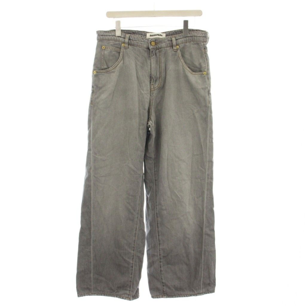 ダークパーク DARKPARK IRIS PAPER BAG DENIM デニムパンツ ジーンズ グレー /☆G