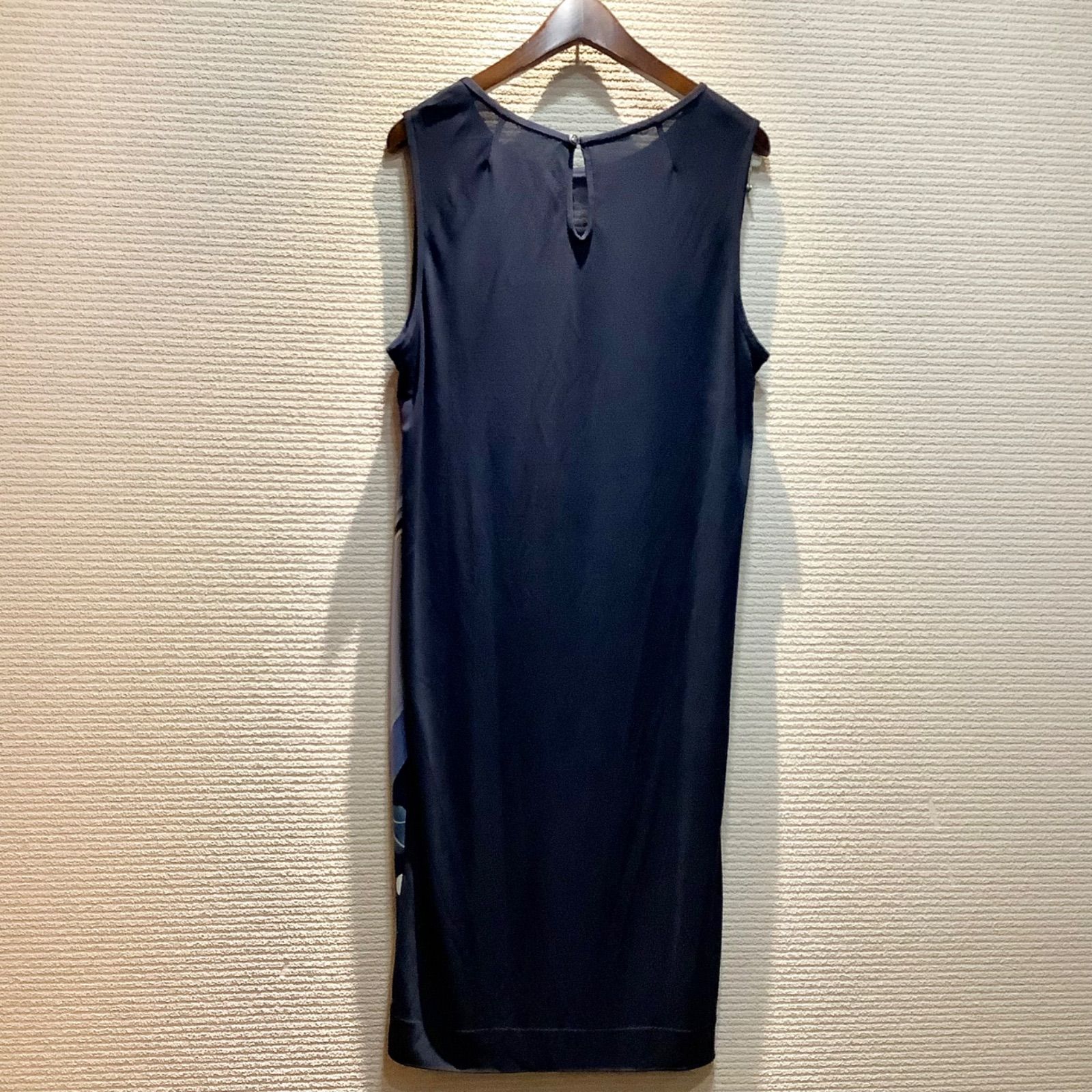 レオナール LEONARD PARIS 花柄 フラワー ストレッチ ワンピース