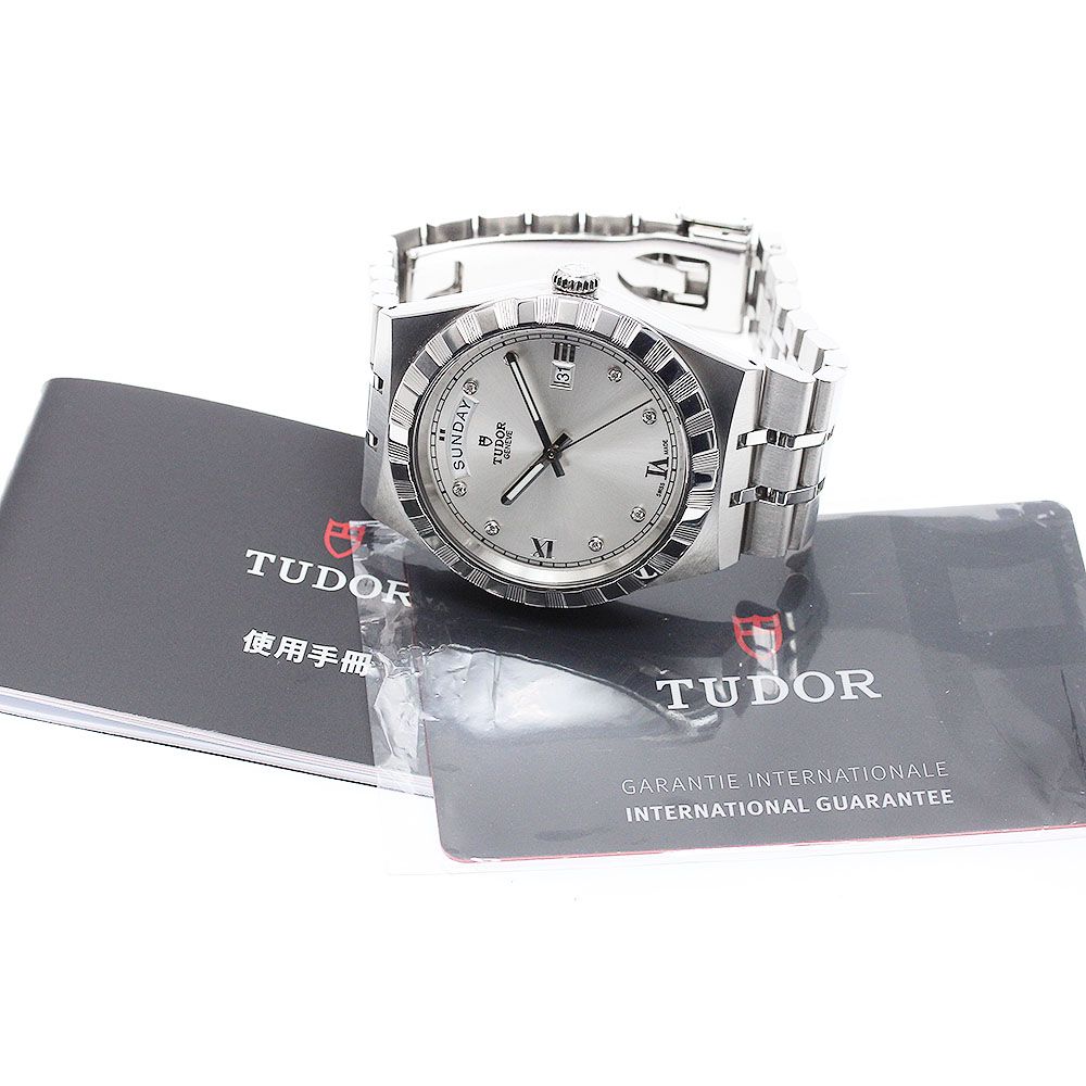 チュードル TUDOR 28600 ロイヤル デイデイト 8Pダイヤ 自動巻き