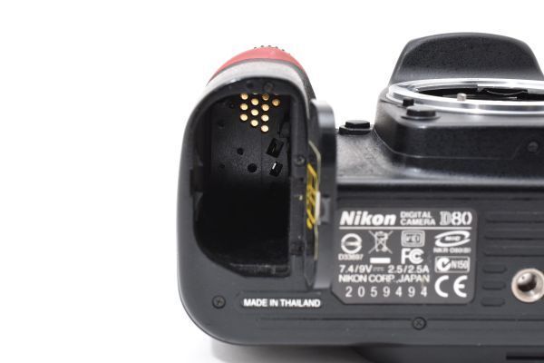 極美品｜Nikon D80 ショット数41,894 枚 デジタル一眼レフカメラ